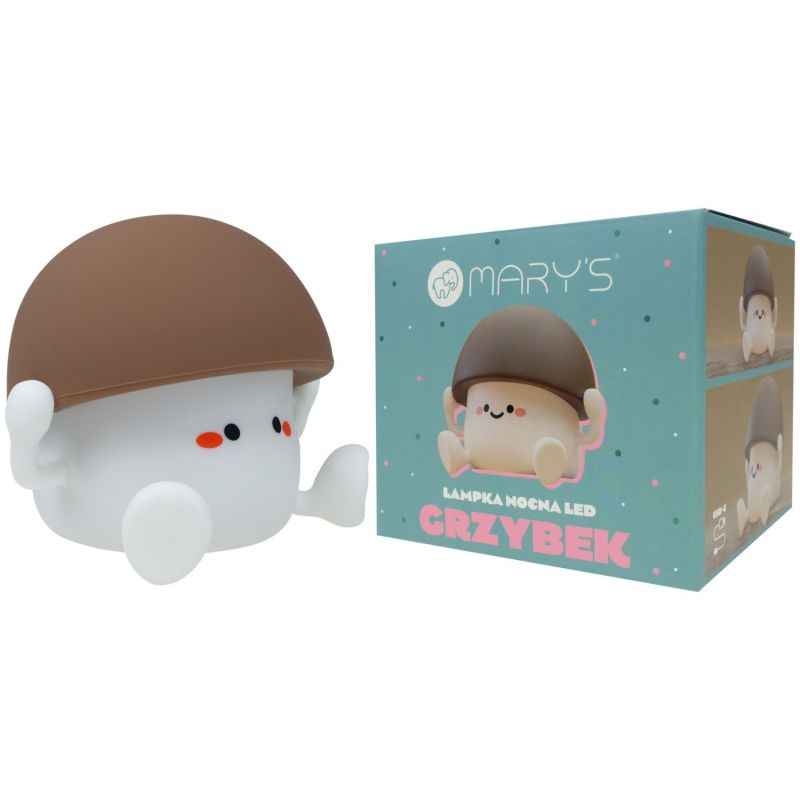 Veilleuse rechargeable Champignon Mary's Packaging 3