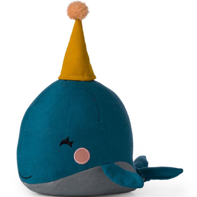 Coffret peluche baleine (21 cm) Picca Loulou