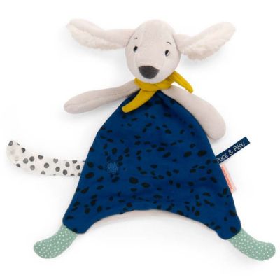 Doudou Pilou bleu Puce & Pilou  par Moulin Roty