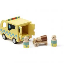 Ambulance en bois Aiden  par Kid's Concept