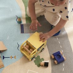 Ambulance en bois Aiden