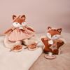 Boîte à musique Mina marron (16 cm) Doudou et Compagnie Ambiance 8