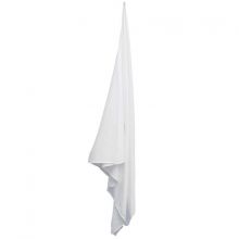 Lange en coton bio blanc (120 x 120 cm)  par Taftan