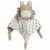 Variation Beige du produit Doudou âne Botton Fleurs de la marque Walking Mum