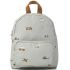 Sac à dos enfant Allan Vehicles Dove blue mix - Liewood