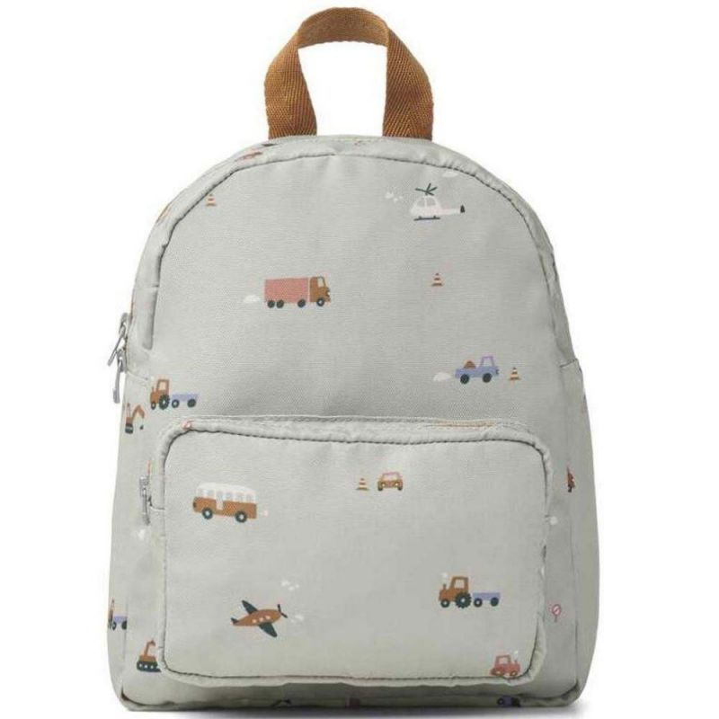 Sac à dos enfant Allan Véhicules Dove blue mix Liewood