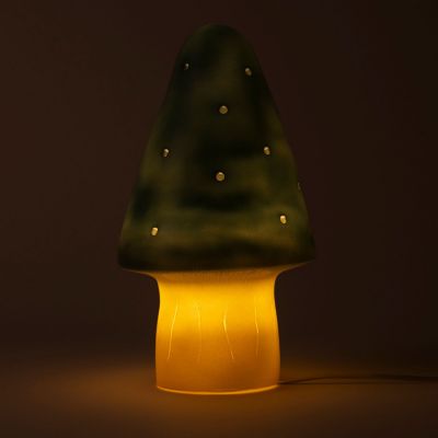 Petite lampe veilleuse champignon Naturel Bleu Sacrelle