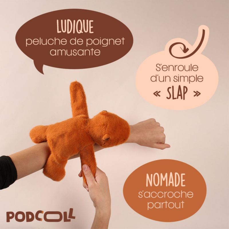 Bracelet PODCOLL Slap Capybara Histoire d'Ours Ambiance 6