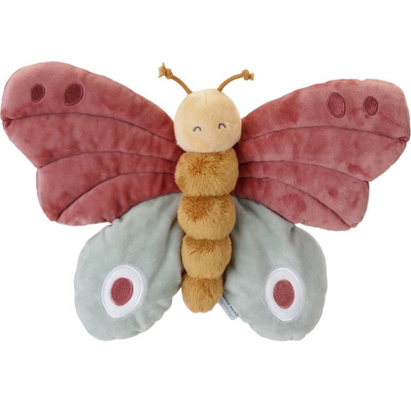 Peluche Papillon Flowers & Butterflies Little Dutch