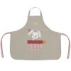 Tablier Les Copains d'abord Lapin personnalisable (2-6 ans) L'oiseau bateau Produit 1