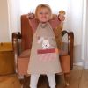 Tablier Les Copains d'abord Lapin personnalisable (2-6 ans) L'oiseau bateau Ambiance 2