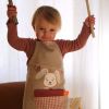 Tablier Les Copains d'abord Lapin personnalisable (2-6 ans) L'oiseau bateau Ambiance 4