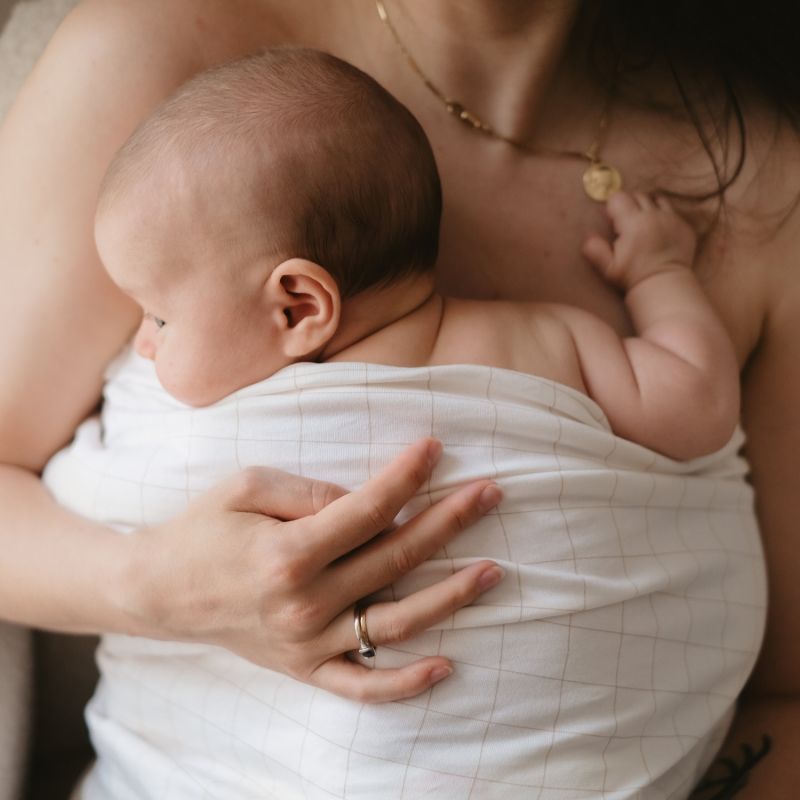 Bandeau de peau à peau tube grid (S/M) Candide Ambiance 5