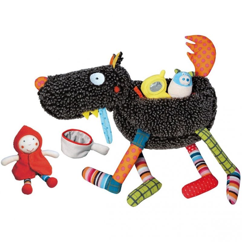 Jeu d'activités loup T'es Fou Louloup Ebulobo