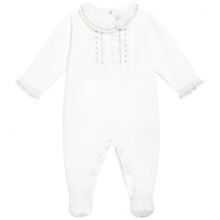 Pyjama léger Songe blanc (3 mois : 60 cm)  par Tartine et Chocolat
