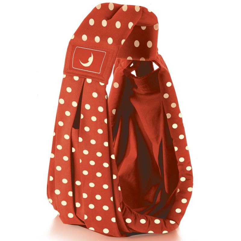 Porte bébé hamac Classic rouge à pois TheBabaSling