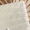 Drap housse pur coton Ecru (70 x 140 cm) Kadolis Ambiance 2