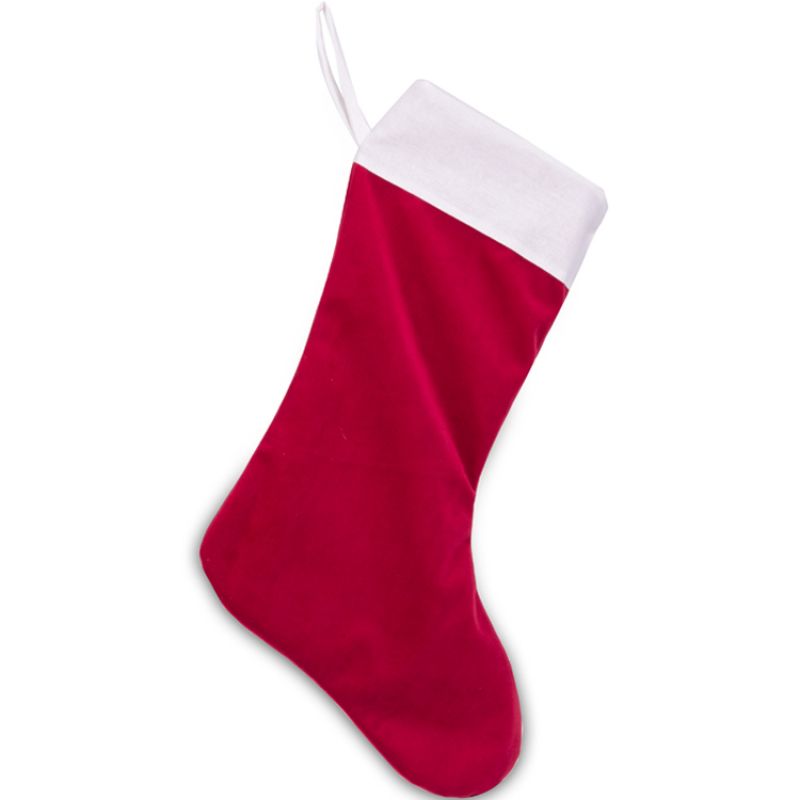 Chaussette de Noël rouge Arty Fêtes Factory