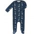Pyjama léger Girafe bleu indigo (3-6 mois) - Fresk