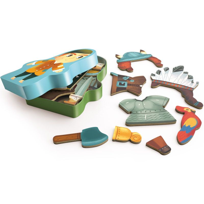 Jeu magnétique Inzebox Aventuro (27 pièces) Djeco