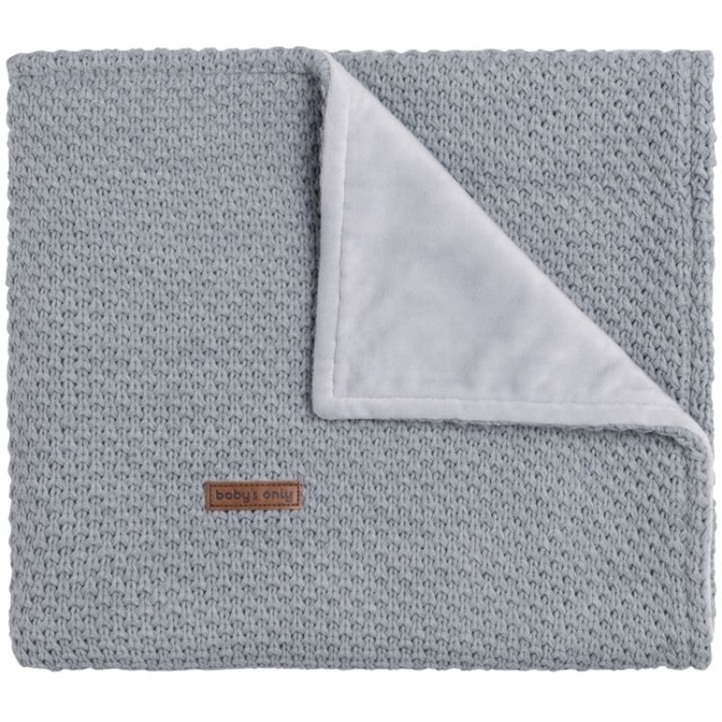 Couverture grise Flavour (100 x 135 cm) Baby's Only