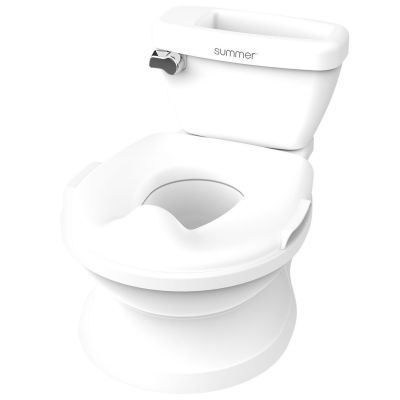 Mini toilette avec rÃ©ducteur Blanc