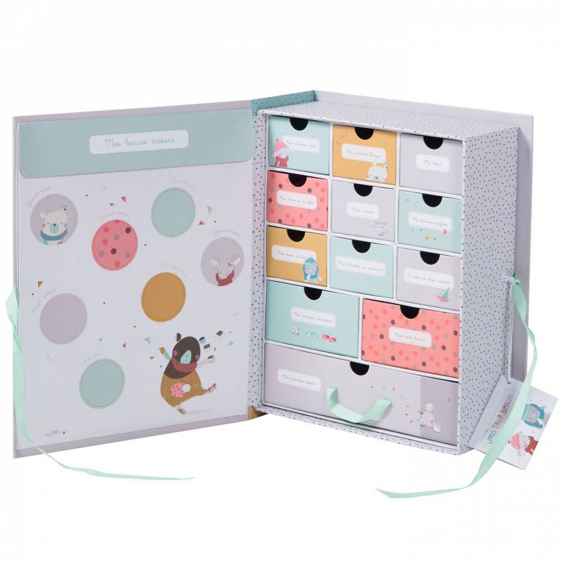 Coffret souvenirs Trésors de l'enfance Les jolis trop beaux Moulin Roty