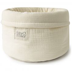 Panier de toilette Ivory Powder (18 cm) - Babyshower
