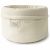 Variation Ecru du produit Panier de toilette Ivory Powder (18 cm) de la marque Babyshower