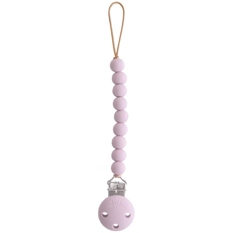 Attache sucette Hera Soft Lilac Mushie Produit 1