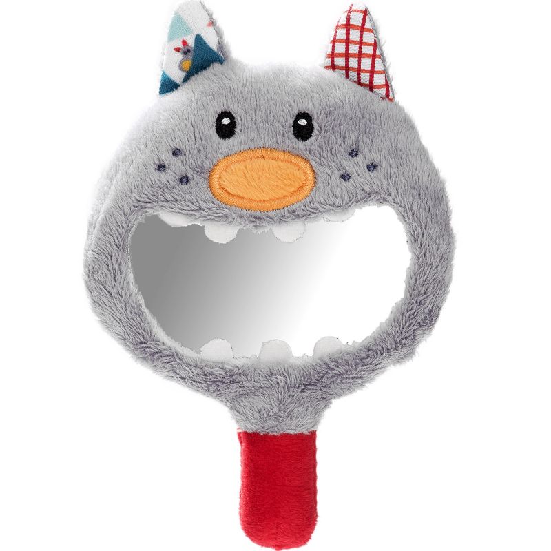 Miroir hochet Nicolas le loup Lilliputiens