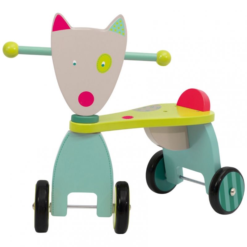 Porteur loup Les Jolis pas beaux Moulin Roty