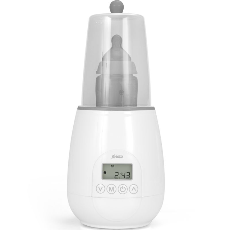 Chauffe-biberon digital pour chauffer, stériliser et décongeler Alecto