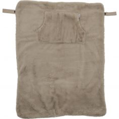 Couverture nomade angora Beige (80 x 62 cm) - BB & Co