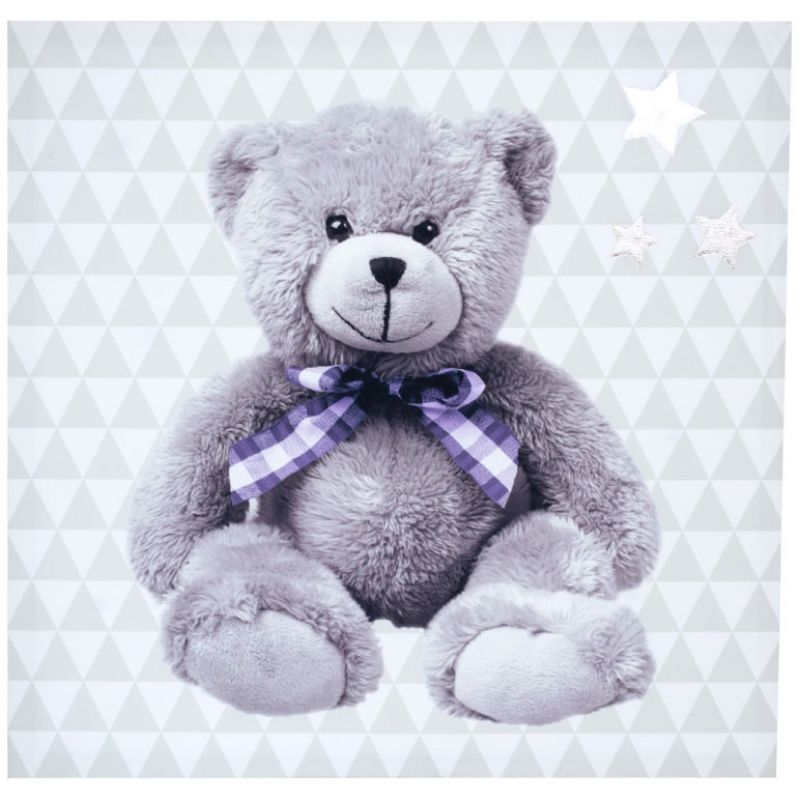 Toile lumineuse My Little Bear (30 x 30 cm) Domiva