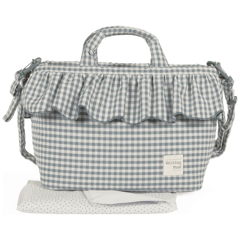 Sac à langer Praliné Vichy Matcha Walking Mum Produit 1