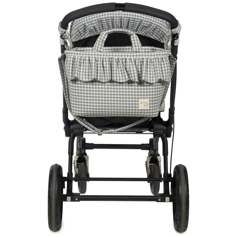 Sac à langer Praliné Vichy Matcha Walking Mum Produit 3