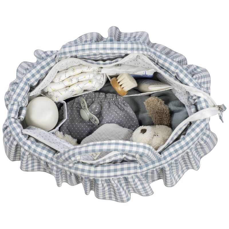 Sac à langer Praliné Vichy Matcha Walking Mum Produit 7