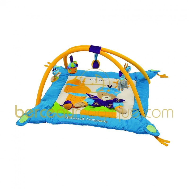 Tapis d'éveil Prince (100 x 100 cm) Doudou et Compagnie
