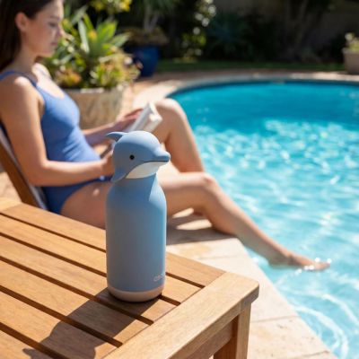 Gourde isotherme Bestie Dauphin (460 ml)