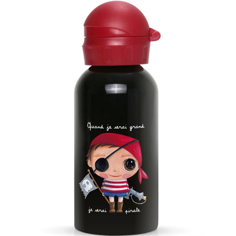 Gourde métal Pirate (400 ml) Isabelle Kessedjian