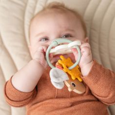 Anneau d'activités et de dentition Happy clouds