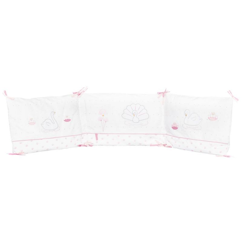 Tour de lit cygne Baby Swan (pour lits 60 x 120 et 70 x 140 cm) Sauthon