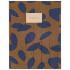 Protège-carnet de santé A5 Hyde Park Blue leaves - Nobodinoz