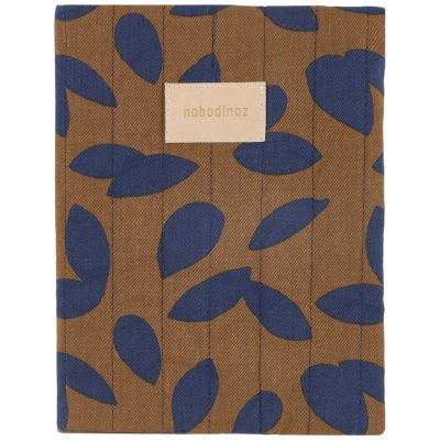 Protège-carnet de santé A5 Hyde Park Blue leaves Nobodinoz