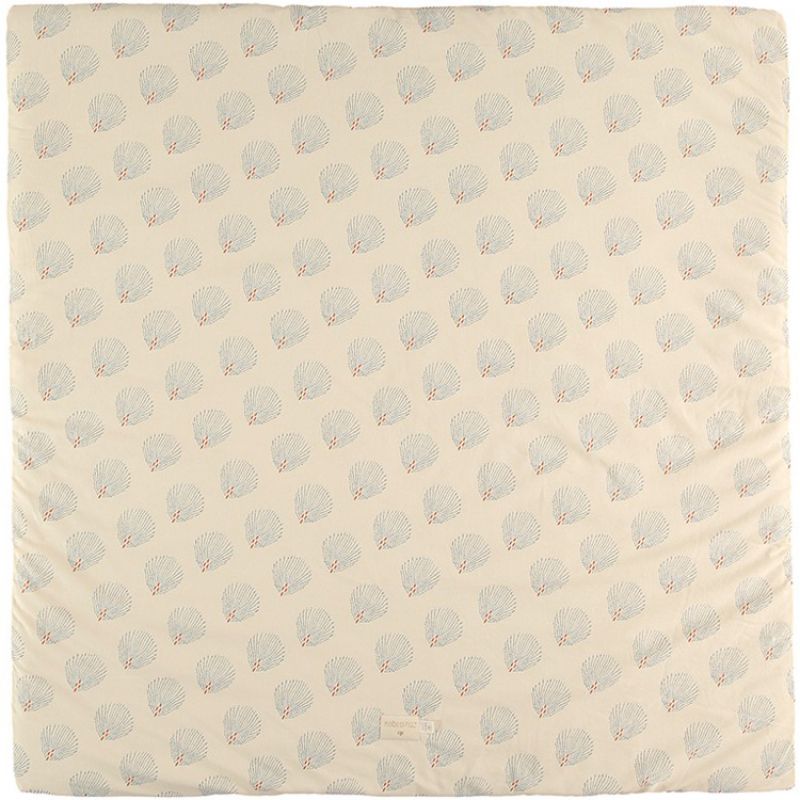 Tapis de jeu Colorado Blue Gatsby Cream (100 x 100 cm) Nobodinoz