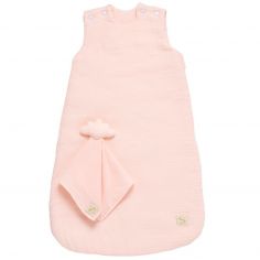 Gigoteuse ouatinée + doudou mouchoir Pétale TOG 2,5 (0-6 mois) - Sauthon