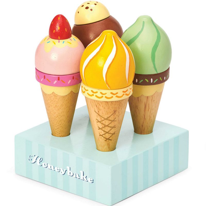 Crèmes glacées en bois Honeybake Le Toy Van