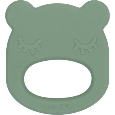 Anneau de dentition en silicone ours vert