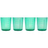 Lot de 4 petites tasses vertes  par Babycup